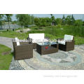 Garden furniture Rattan Sofa table set